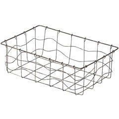 アンティーク　ワイヤーバスケット【2個セット】 楽天市場】アンティークゴールド ワイヤーバスケット M 61-380-3